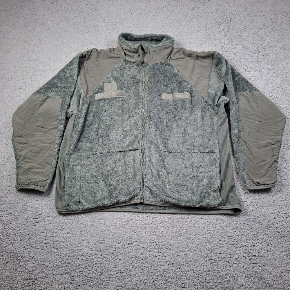US Military ECWCS Gen III Level 3 Fleece Jacket XL Regular Foliage Green USA